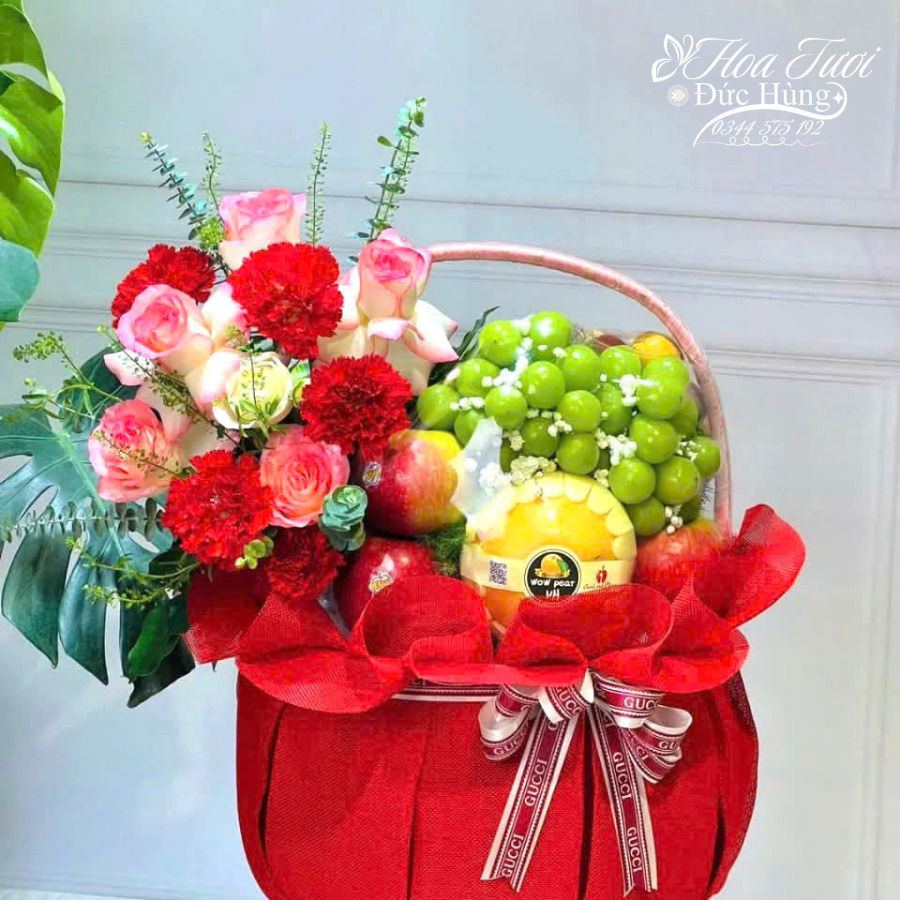 Giỏ Hoa Quả Cao Cấp 013